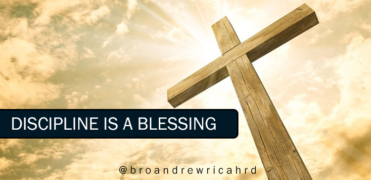 When God disciplines us He is showing us His mercy and His love for us, because He only corrects those whom He loves. Because He is watching over us, because we are precious in His sight, because He truly cares.